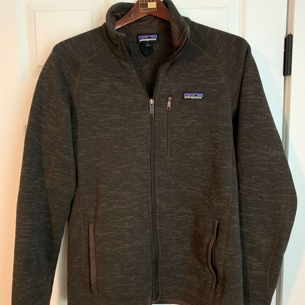 Mens Patagonia heathered Brown Better Sweater